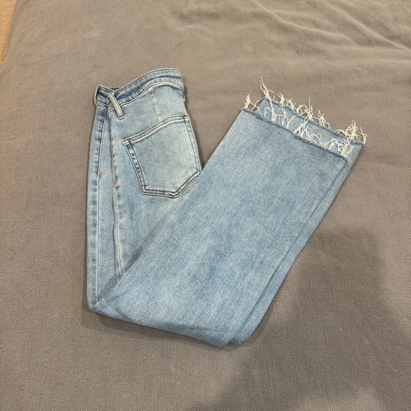 Classic Light Blue Straight Leg Jeans - Picture 3 of 5